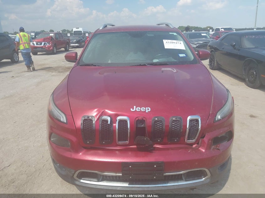 2016 Jeep Cherokee Limited VIN: 1C4PJLDB1GW362015 Lot: 43209474