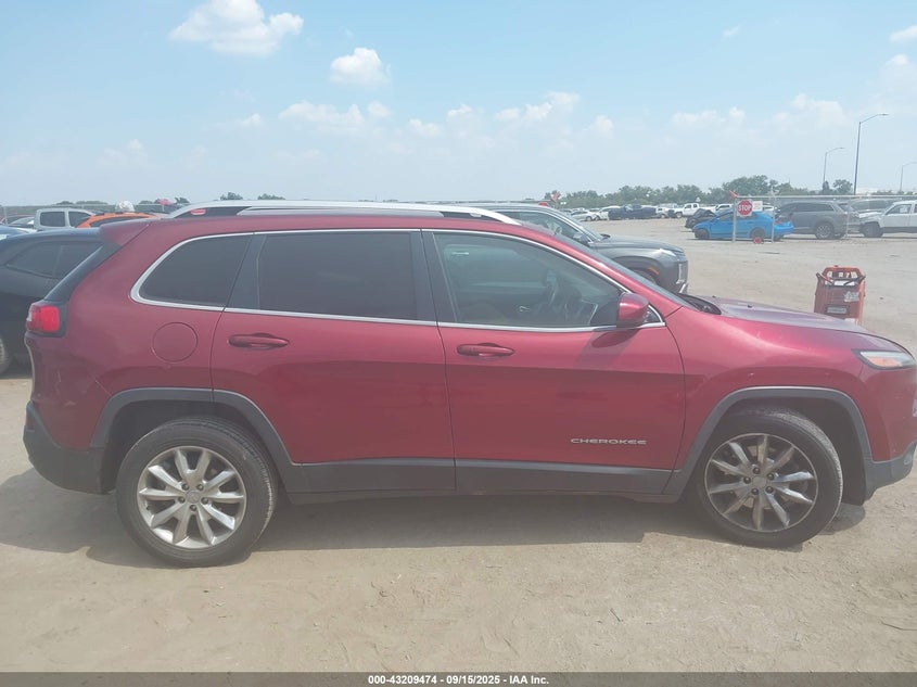 2016 Jeep Cherokee Limited VIN: 1C4PJLDB1GW362015 Lot: 43209474