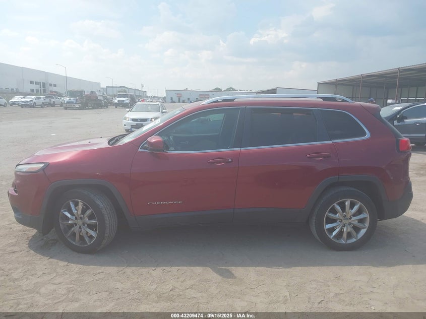 2016 Jeep Cherokee Limited VIN: 1C4PJLDB1GW362015 Lot: 43209474