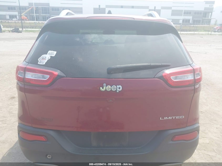 2016 Jeep Cherokee Limited VIN: 1C4PJLDB1GW362015 Lot: 43209474