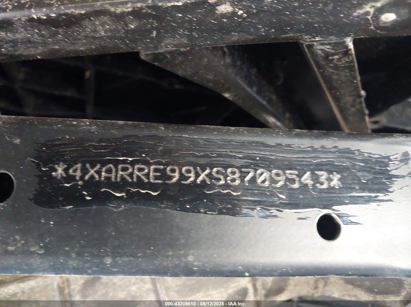 2025 Polaris Ranger Xp 1000 Premium VIN: 4XARRE99XS8709543 Lot: 43209510