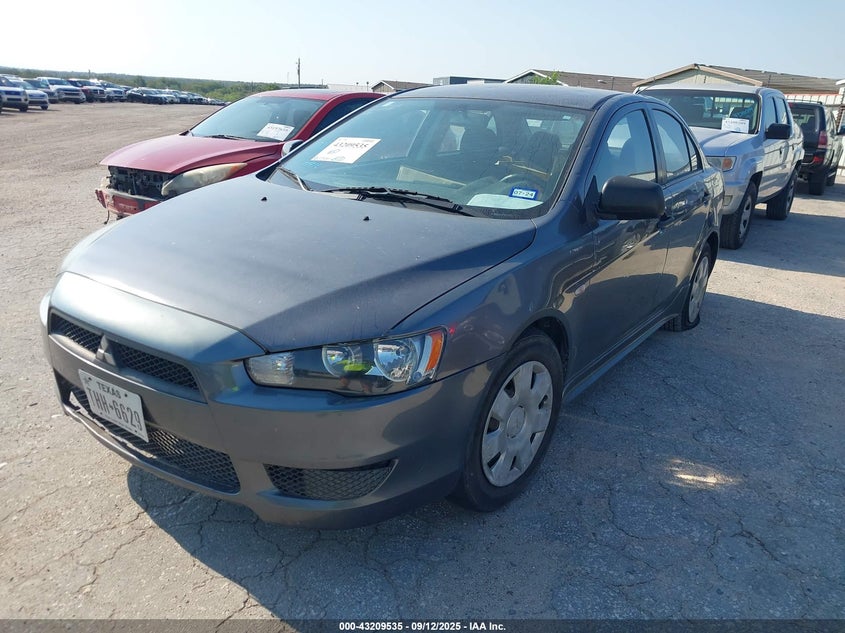Vin: ja32u1fu9au009317, lot: 43703992, mitsubishi lancer de 20102