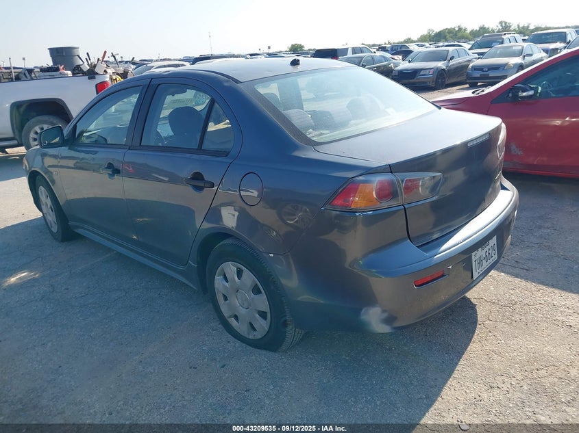 Vin: ja32u1fu9au009317, lot: 43703992, mitsubishi lancer de 20103