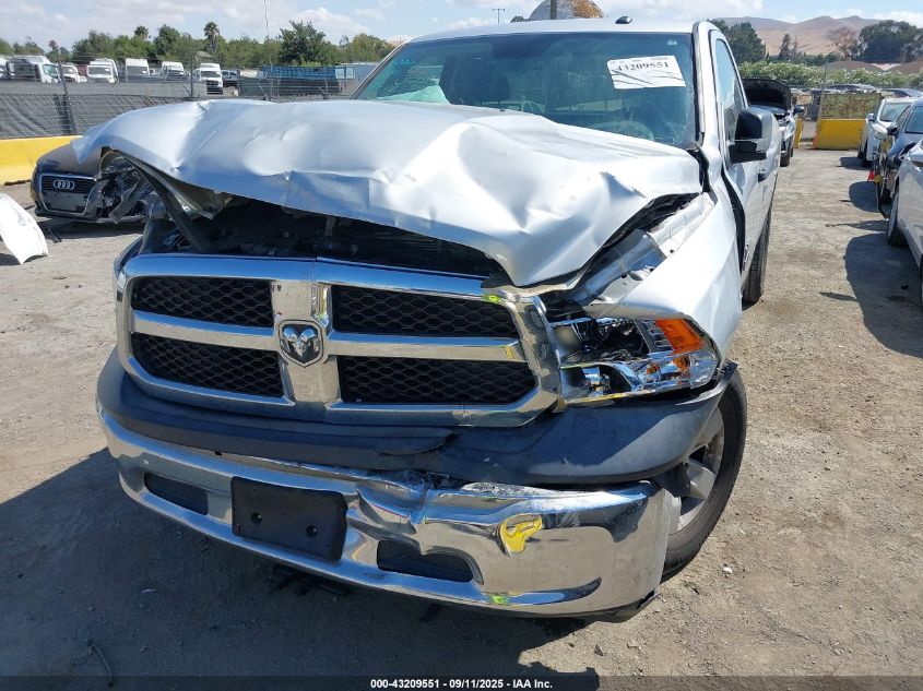 2018 Ram 1500 Tradesman 4X2 8' Box VIN: 3C6JR6DG3JG322432 Lot: 43209551