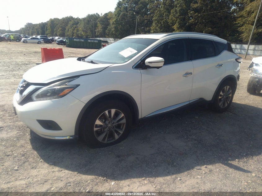 5N1AZ2MG7JN156467 2018 NISSAN MURANO photo no. 2
