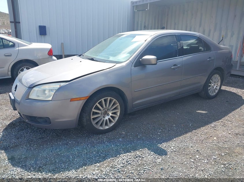 2006 Mercury Milan V6 Premier grey sedan gasoline 3MEFM081X6R621622 photo #3