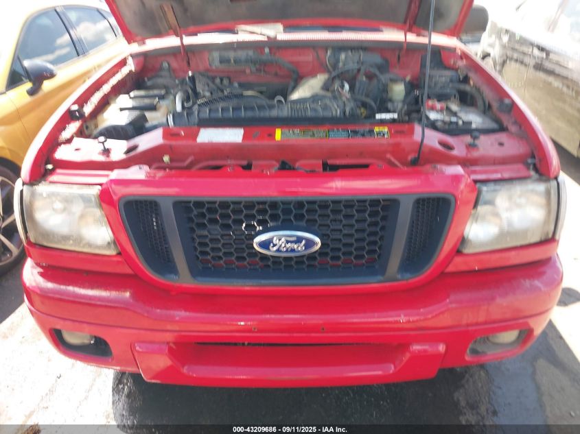 2004 Ford Ranger Edge/Xl/Xlt VIN: 1FTYR10UX4PB58618 Lot: 43209686