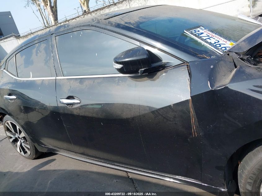 2017 Nissan Maxima 3.5 Sl VIN: 1N4AA6AP9HC390886 Lot: 43209722