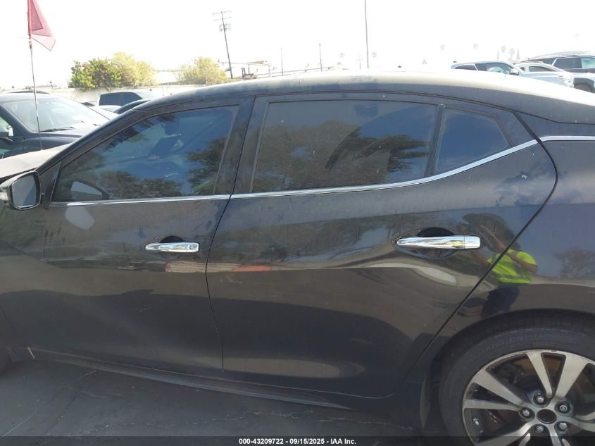 2017 Nissan Maxima 3.5 Sl VIN: 1N4AA6AP9HC390886 Lot: 43209722