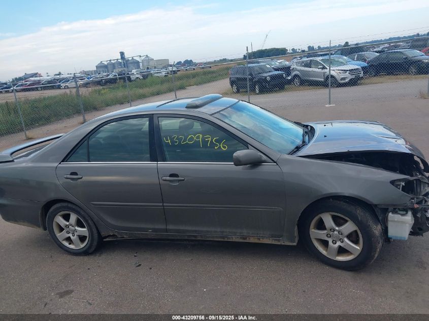2005 Toyota Camry Se VIN: 4T1BE32K55U547271 Lot: 43209756
