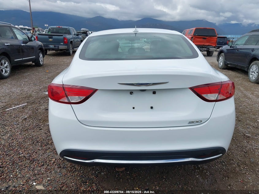 2016 CHRYSLER 200 LIMITED PLATINUM - 1C3CCCAB7GN182934