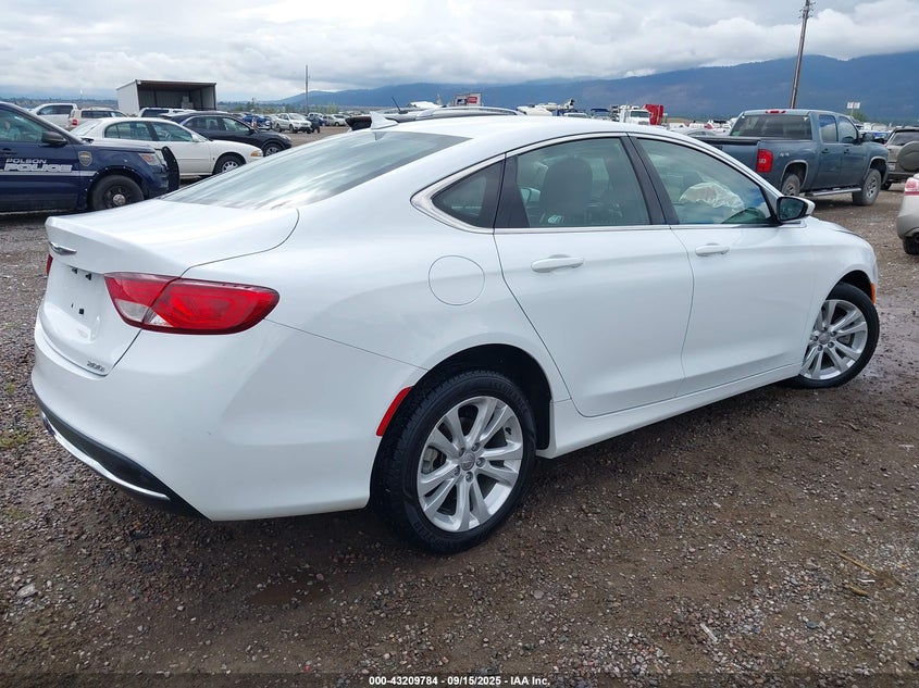 2016 CHRYSLER 200 LIMITED PLATINUM - 1C3CCCAB7GN182934