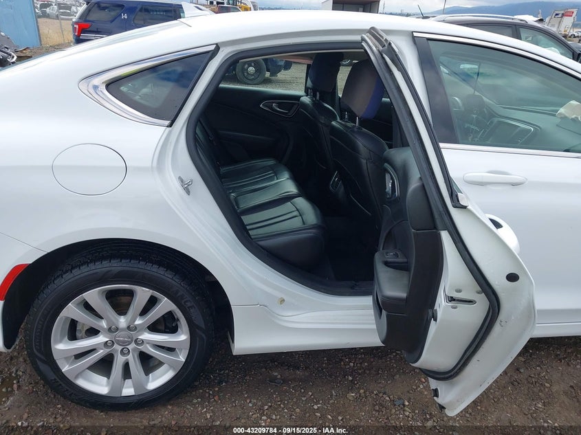 2016 CHRYSLER 200 LIMITED PLATINUM - 1C3CCCAB7GN182934