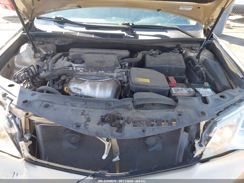 2012 Toyota Camry Xle VIN: 4T4BF1FK0CR174106 Lot: 43209810