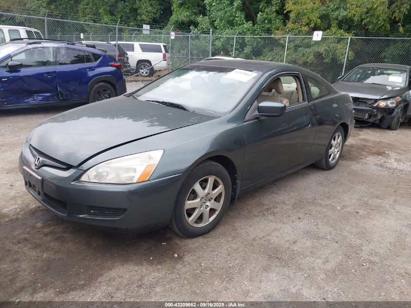 2005 Honda Accord 3.0 Ex VIN: 1HGCM826X5A006182 Lot: 43209862