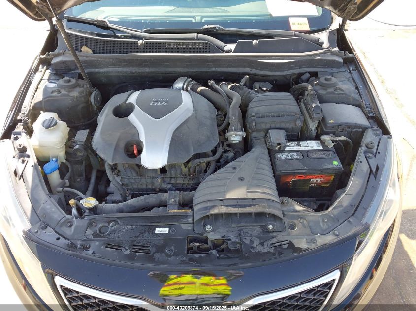 2012 Kia Optima Sx VIN: 5XXGR4A66CG058681 Lot: 43209874