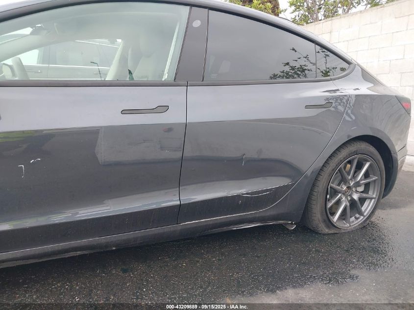 2021 Tesla Model 3 Standard Range Plus Rear-Wheel Drive VIN: 5YJ3E1EA4MF919335 Lot: 43209889