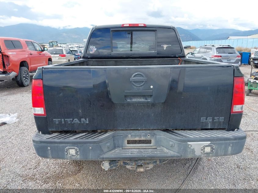 2006 Nissan Titan Se VIN: 1N6BA07B26N525616 Lot: 43209890