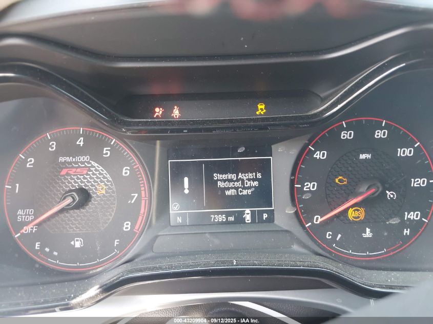 2024 Chevrolet Trax Fwd 1Rs VIN: KL77LGE20RC210163 Lot: 43209904