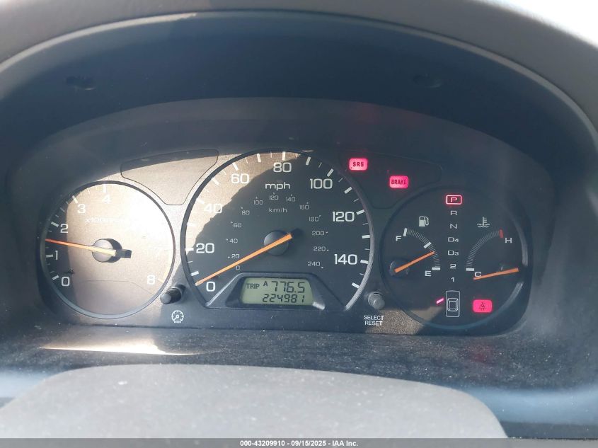 2000 Honda Accord 2.3 Ex VIN: 1HGCG5660YA025005 Lot: 43209910