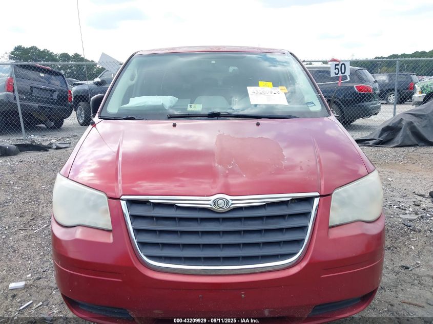 2008 Chrysler Town & Country Lx VIN: 2A8HR44H28R799659 Lot: 43209929