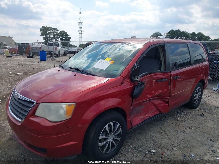 2008 Chrysler Town & Country Lx VIN: 2A8HR44H28R799659 Lot: 43209929