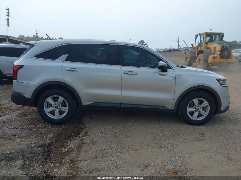 2021 Kia Sorento Lx VIN: 5XYRG4LC3MG068342 Lot: 43209931