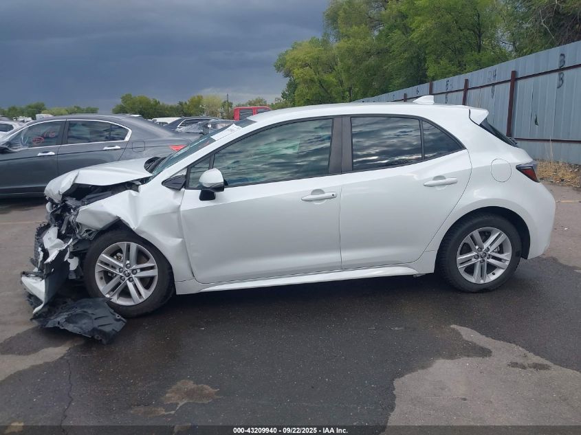 2022 TOYOTA COROLLA SE - JTND4MBE9N3179520