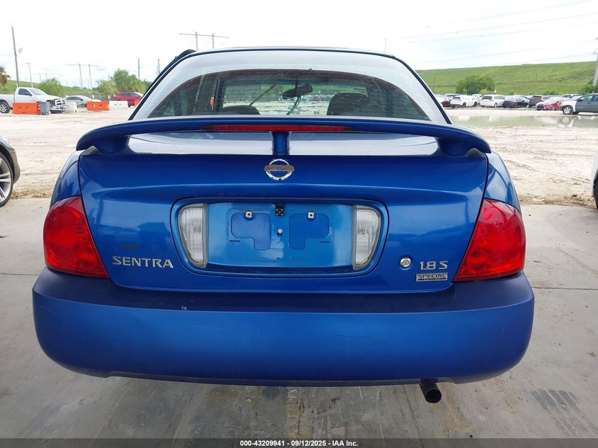 2006 Nissan Sentra 1.8S VIN: 3N1CB51D66L458419 Lot: 43209941