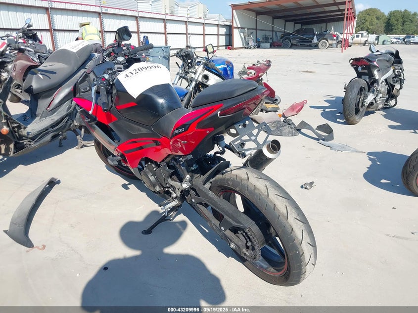 2025 KAWASAKI EX500 A/B - ML5EXGJ13SDA42012