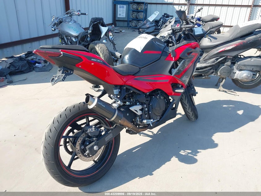 2025 KAWASAKI EX500 A/B - ML5EXGJ13SDA42012