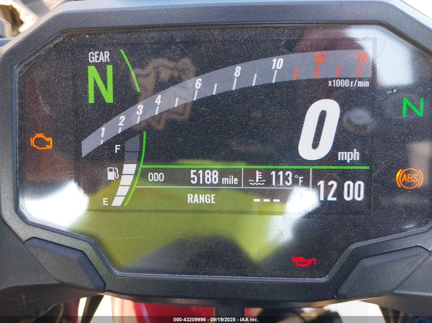 2025 KAWASAKI EX500 A/B - ML5EXGJ13SDA42012