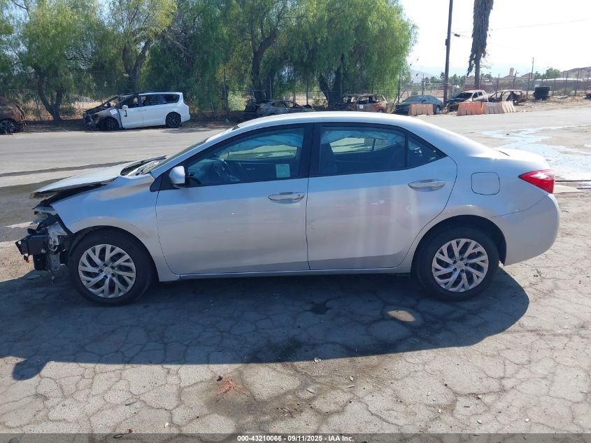 2019 Toyota Corolla Le VIN: 2T1BURHE5KC232393 Lot: 43210066
