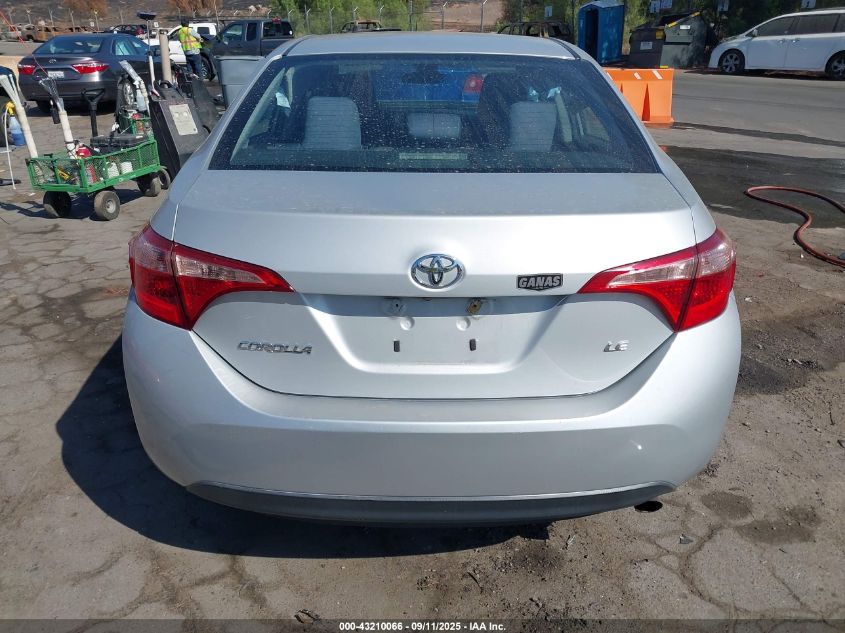 2019 Toyota Corolla Le VIN: 2T1BURHE5KC232393 Lot: 43210066