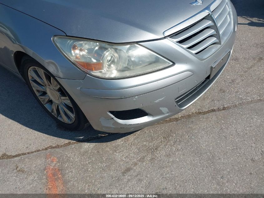 2009 Hyundai Genesis 3.8 VIN: KMHGC46E09U042847 Lot: 43210089