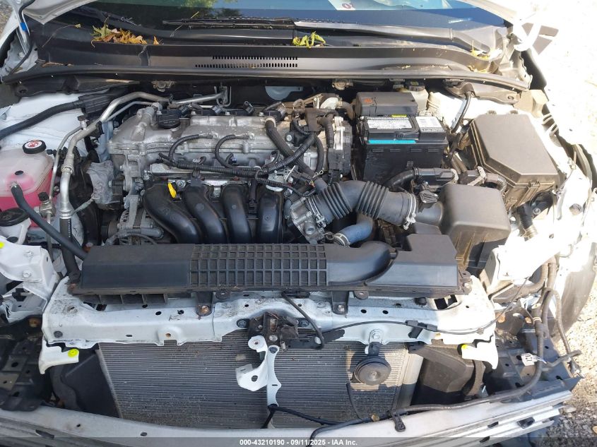 2022 Toyota Corolla Le VIN: JTDEPMAE4N3016954 Lot: 43210190