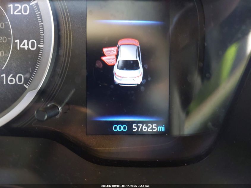 2022 Toyota Corolla Le VIN: JTDEPMAE4N3016954 Lot: 43210190