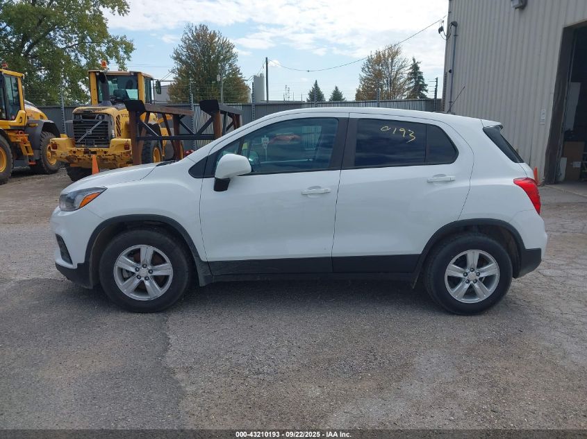 2021 Chevrolet Trax Fwd Ls VIN: KL7CJKSMXMB364438 Lot: 43210193