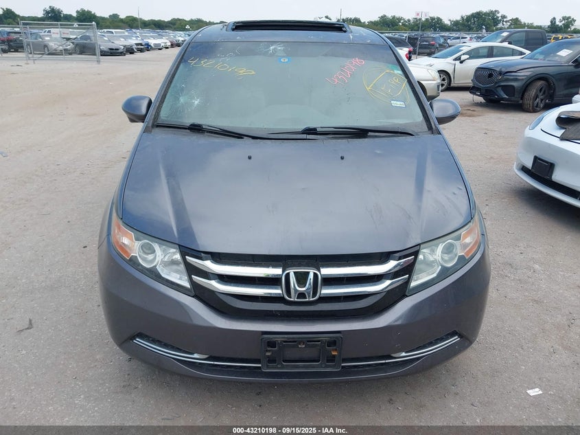 2016 HONDA ODYSSEY EX-L 5FNRL5H64GB039867