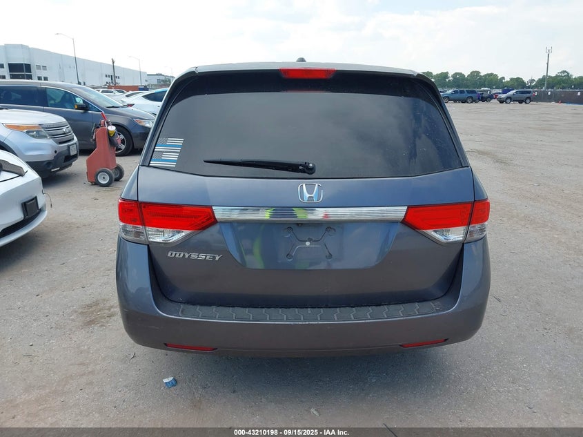 2016 HONDA ODYSSEY EX-L 5FNRL5H64GB039867