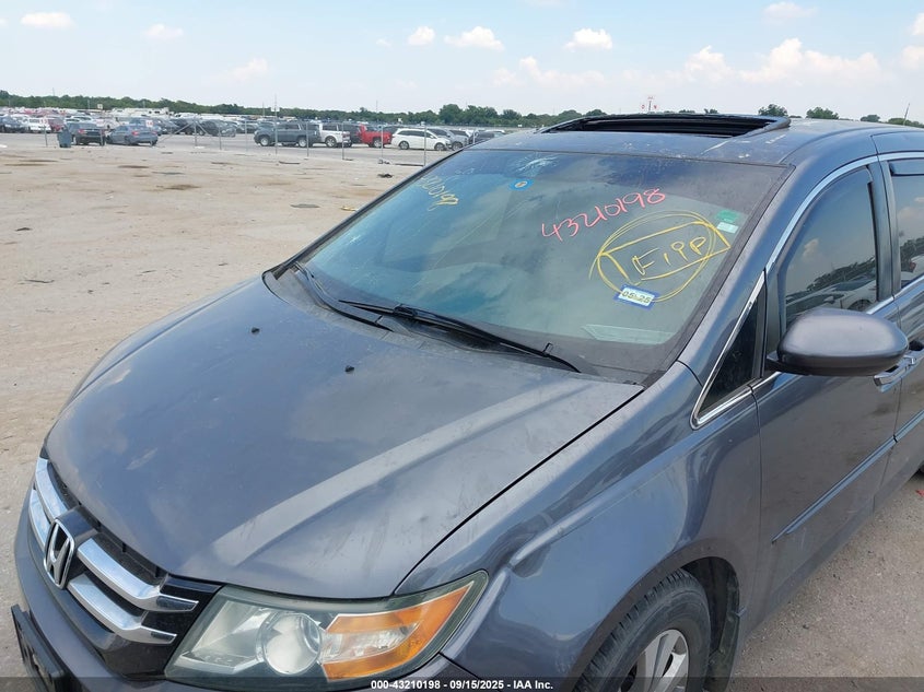 2016 HONDA ODYSSEY EX-L 5FNRL5H64GB039867