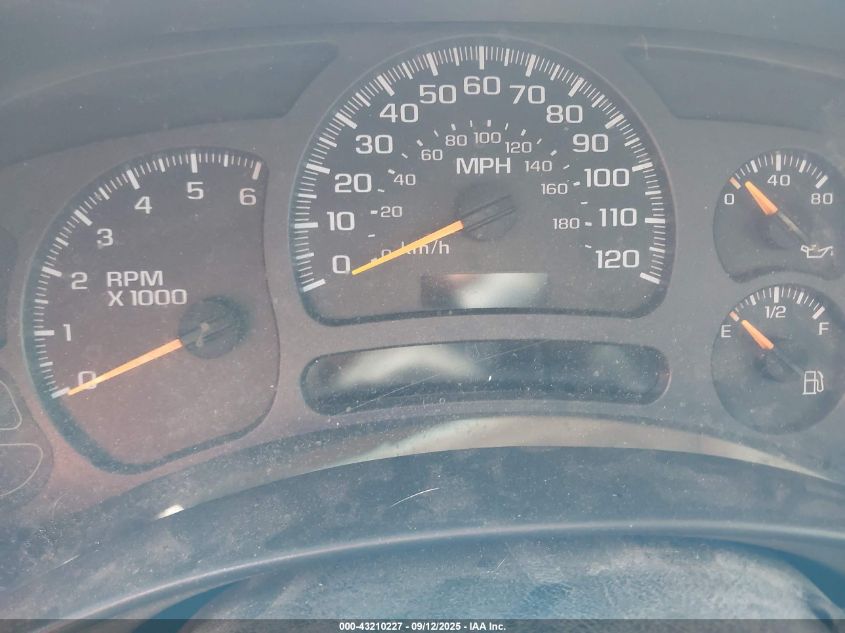 2003 Chevrolet Avalanche 1500 VIN: 3GNEC13TX3G311208 Lot: 43210227