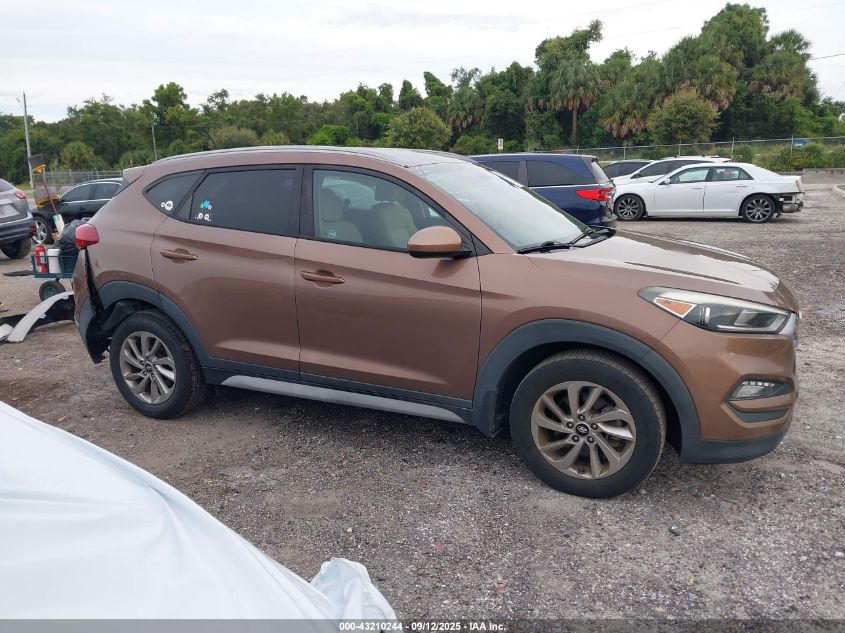 2017 Hyundai Tucson Se VIN: KM8J33A42HU478208 Lot: 43210244