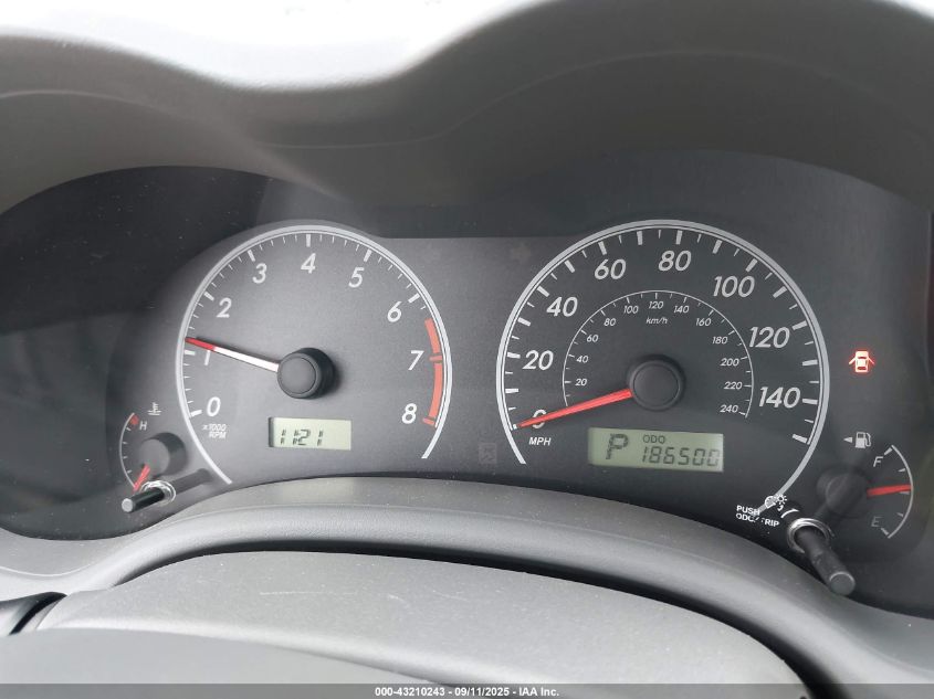 2009 Toyota Corolla Le VIN: 2T1BU40E19C129092 Lot: 43210243