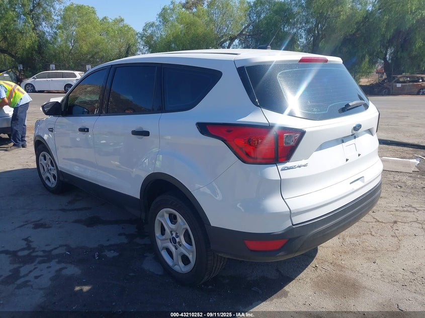 2019 FORD ESCAPE S - 1FMCU0F75KUC54834