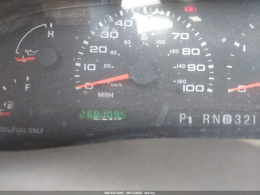 2003 Ford F-250 Lariat/Xl/Xlt VIN: 1FTNW21P53EB53038 Lot: 43210267