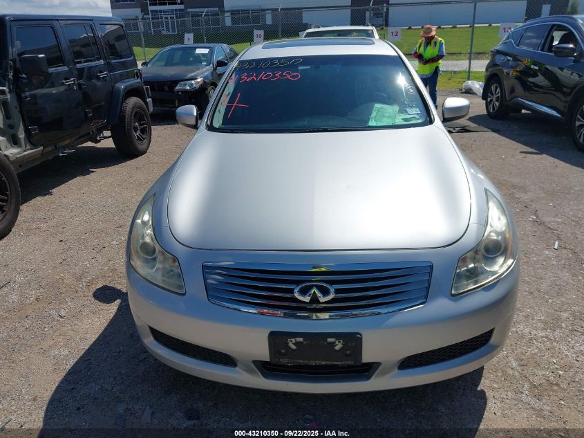 2009 Infiniti G37X VIN: JNKCV61F29M361268 Lot: 43210350