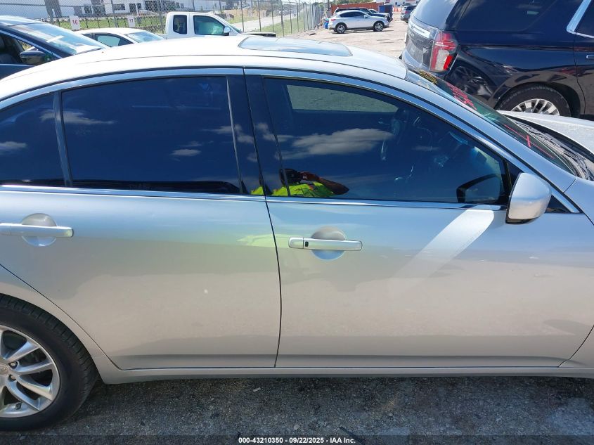 2009 Infiniti G37X VIN: JNKCV61F29M361268 Lot: 43210350