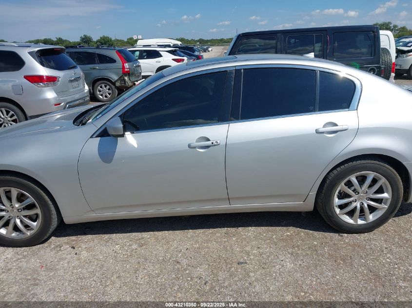2009 Infiniti G37X VIN: JNKCV61F29M361268 Lot: 43210350