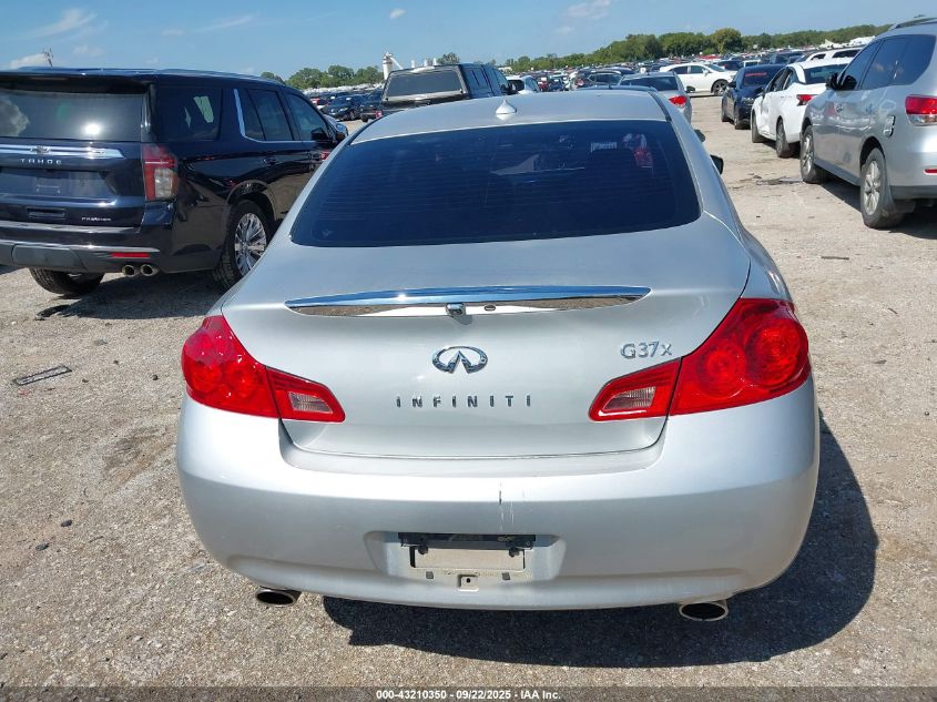 2009 Infiniti G37X VIN: JNKCV61F29M361268 Lot: 43210350